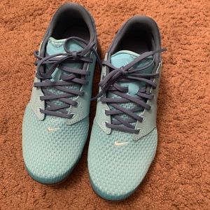 Blue nikes